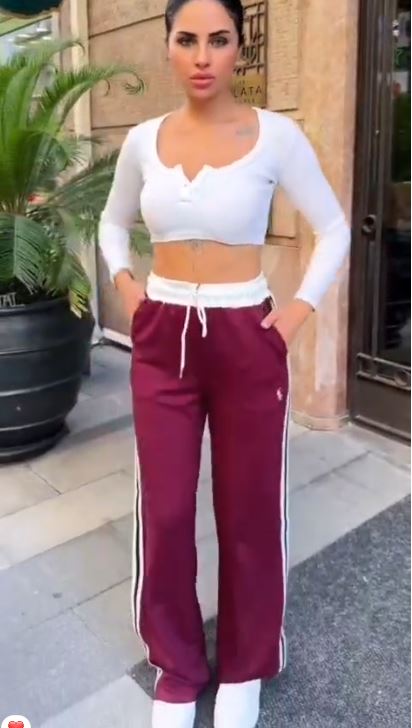 pantalon jogging femme